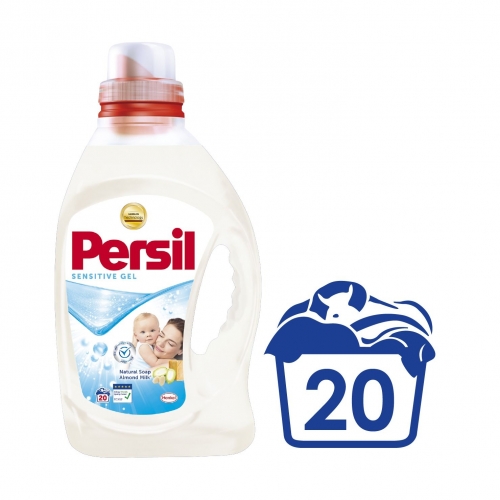 Persil 1L 20mosás Sensitive gél almond milk
