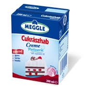 Meggle 200ml cukrászhab habalap 25%
