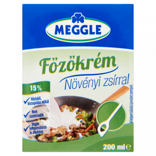 Meggle 200ml főzőkrém növényi zsirral 15%