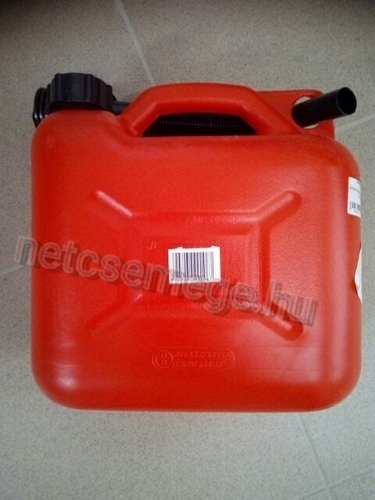 Üzemanyagkanna 10L piros müanyag
