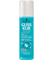 Gliss Kur 200ml Express hajregeneráló balzsam Million gloss