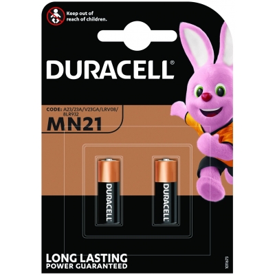 Duracell riasztóelem alkáli MN21 A23 B2 2db-os