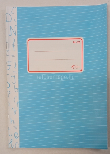 Füzet vonalas A5 14-32 I.osztály