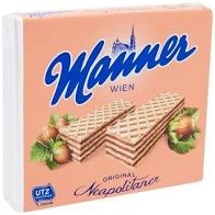 Manner 75g töltött ostyaszelet mogyorós