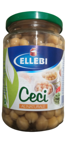 Ellebi előfőzött csicseriborsó 360g üvegben