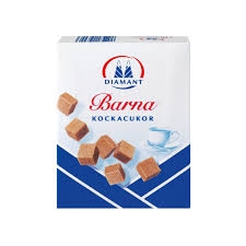 Diamant 500g barna kockacukor