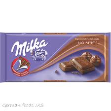 Milka 100g noisette