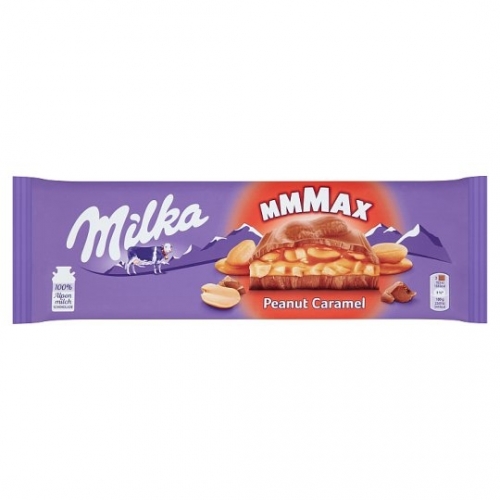 Milka 265g penaut caramel földimogyoró karamella