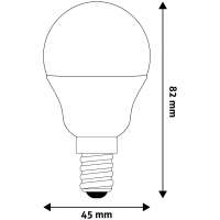 Avide LED Globe Mini G45 6W E14 NW 4000K
