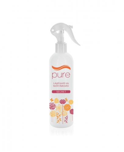 Pure 250ml légfrissítő és textil illatosító secret