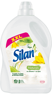 Silan XXL 2700ml naturals ylang ylang&vetiver scent