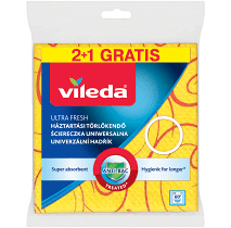 Vileda háztartási törlőkendő 2+1db