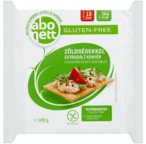 Abonett 100g zöldségekkel extrudált kenyér gluten free