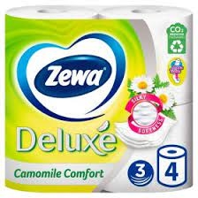 Zewa 4tek 3rétegü wc papír camomile comfort