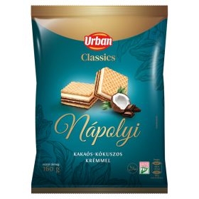 Urbán nápolyi kakaós-kókuszos 160g