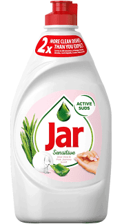 Jar 450ml sensitive aloe vera & jasmine