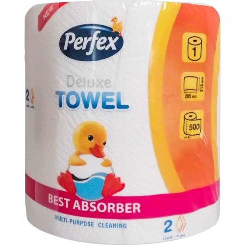 Perfex deluxe konyhai törlőkendő 2rétegü 500lap