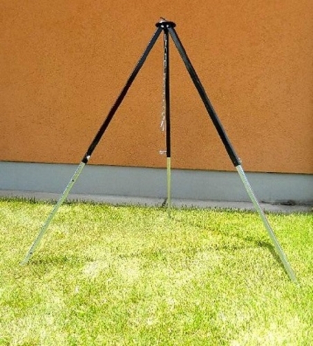 Teleszkópos állvány 120/70 cm fekete