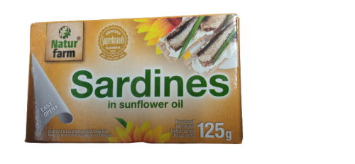 Natur farm 125g szardinia napraforgó olajban
