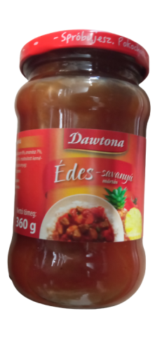 Dawtona 360g édes savanyú mártás