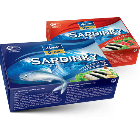 Hamé 125g szardinia paradicsom
