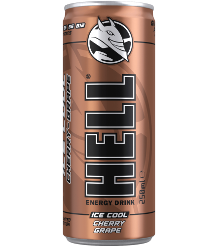 Hell 250ml ice cool cherry-grape