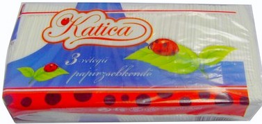 Katica papírzsebkendő 80db 3rétegő
