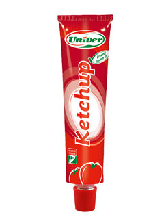 Univer 70g ketchup tubus