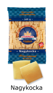 Gyermelyi 500g nagykocka 4 tojásos