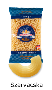 Gyermelyi 500g szarvacska