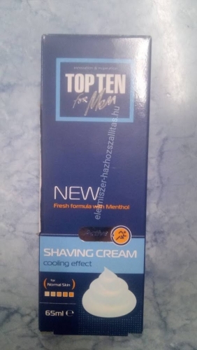 Top ten borotva krém normal 65 ml