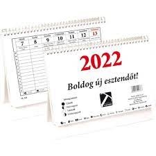 Naptár ta-24 asztali 2022