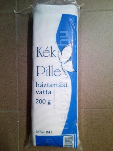 Kék pille háztartási vatta 200g